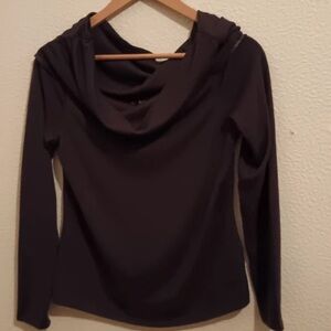 F&F Women's Dark Gray Long Sleeve Hoodie